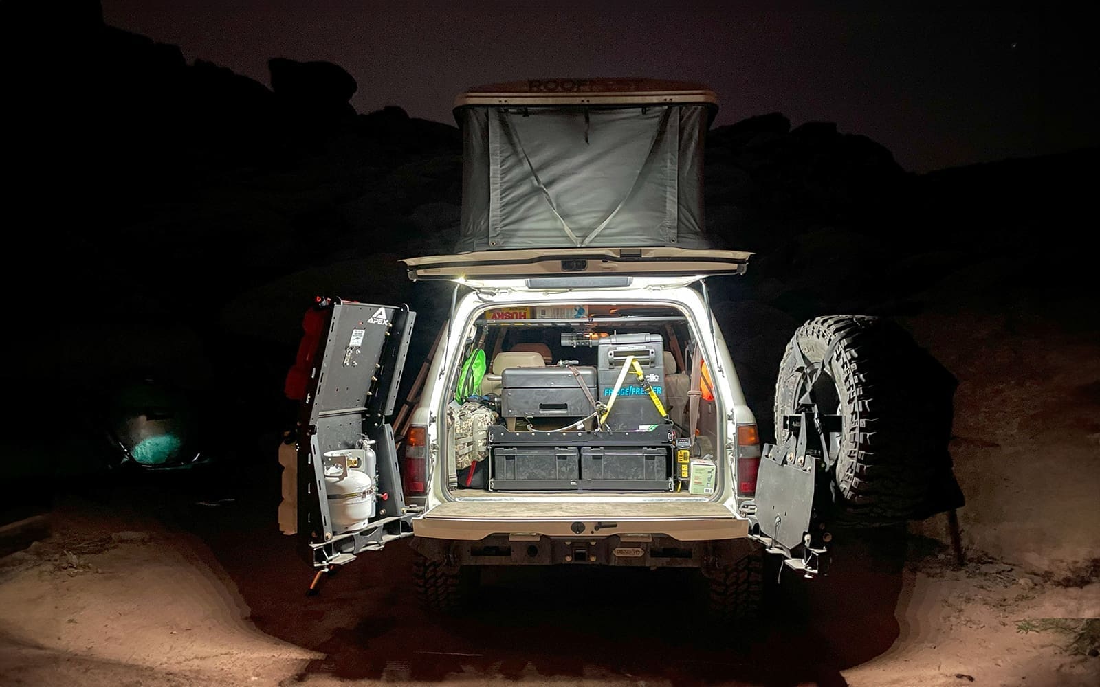 Overland Setup Toyota Landcruiser 80 Series